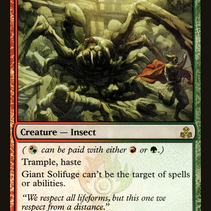 Giant Solifuge (GPT-143) - Guildpact Foil