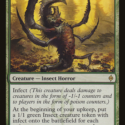 Phyrexian Swarmlord (NPH-119) - New Phyrexia Foil