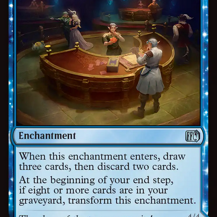 Sidequest: Card Collection // Magicked Card (FIN-073) - FINAL FANTASY: (enchantment) Foil