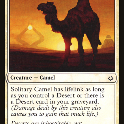 Solitary Camel (HOU-023) - Hour of Devastation Foil