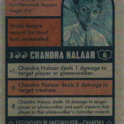 Chandra Nalaar // Chandra Nalaar (SLD-748) - Secret Lair Drop: (Full Art) (Borderless) Foil