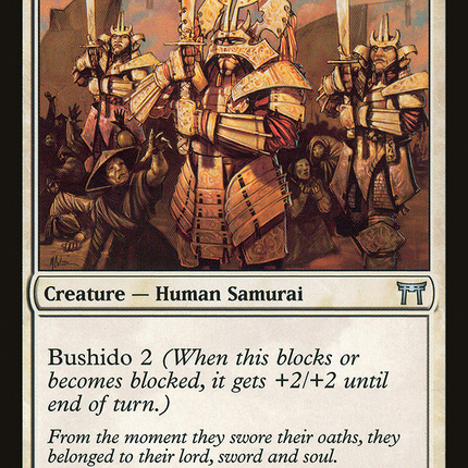 Samurai Enforcers (CHK-042) - Champions of Kamigawa