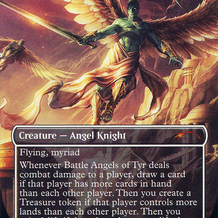 Battle Angels of Tyr (SLD-875) - Secret Lair Drop (Borderless) Foil
