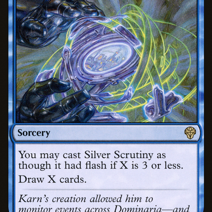Silver Scrutiny (DMU-065) - Dominaria United