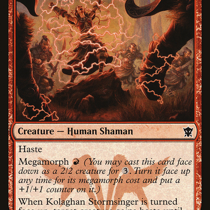 Kolaghan Stormsinger (DTK-145) - Dragons of Tarkir
