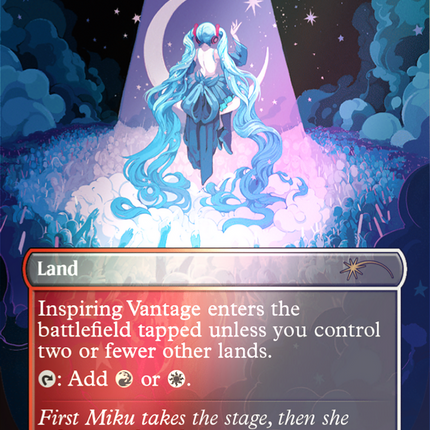Inspiring Vantage (SLD-1605) - Secret Lair Drop (Borderless) Foil