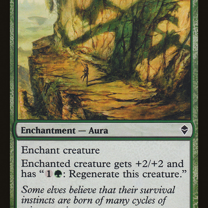 Savage Silhouette (ZEN-181) - Zendikar Foil