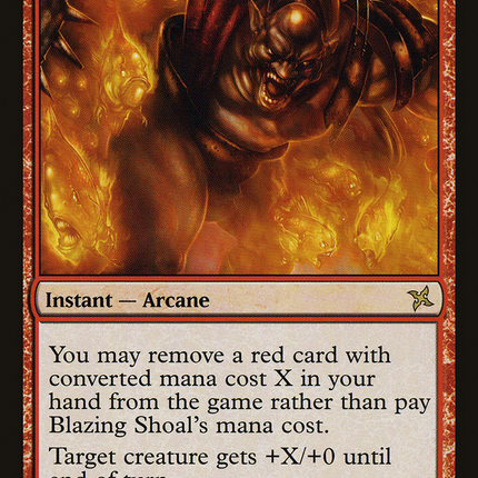 Blazing Shoal (BOK-096) - Betrayers of Kamigawa