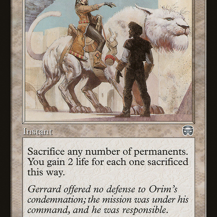 Renounce (MMQ-042) - Mercadian Masques Foil