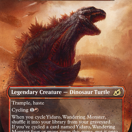 Yidaro, Wandering Monster (IKO-375) - Ikoria: Lair of Behemoths / Godzilla, Doom Inevitable (Borderless) Foil