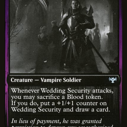 Wedding Security (DBL-405) - Innistrad: Double Feature Foil