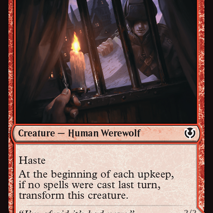 Village Messenger // Moonrise Intruder (INR-179) - Innistrad Remastered Foil