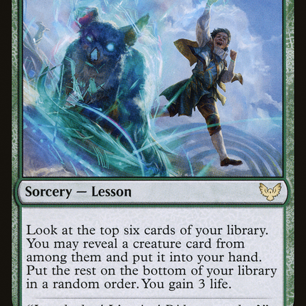 Basic Conjuration (STX-120) - Strixhaven: School of Mages: (lesson)