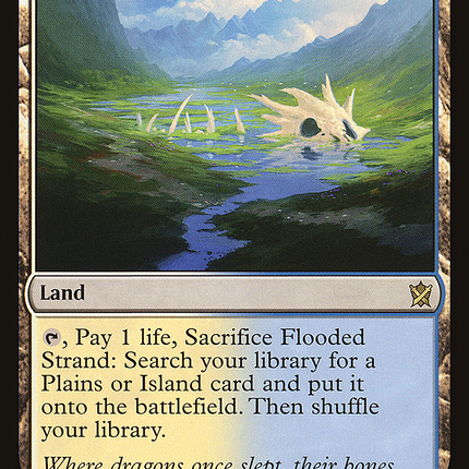 Flooded Strand (KTK-233) - Khans of Tarkir Foil