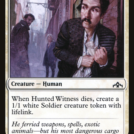 Hunted Witness (GRN-015) - Guilds of Ravnica