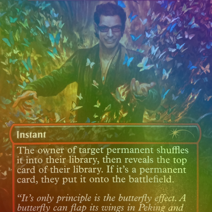 Chaos Warp (SLD-741) - Secret Lair Drop / Chaos Theory (Borderless) Foil