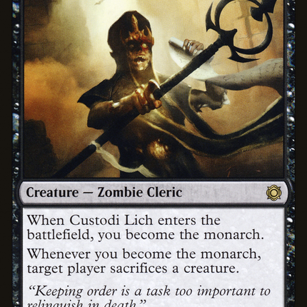 Custodi Lich (CN2-041) - Conspiracy: Take the Crown