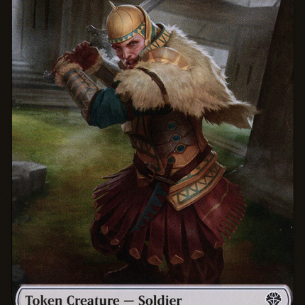 Soldier (DMU-004) - Dominaria United Tokens Foil