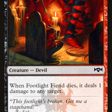 Footlight Fiend (RNA-216) - Ravnica Allegiance Foil