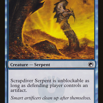 Scrapdiver Serpent (SOM-041) - Scars of Mirrodin Foil