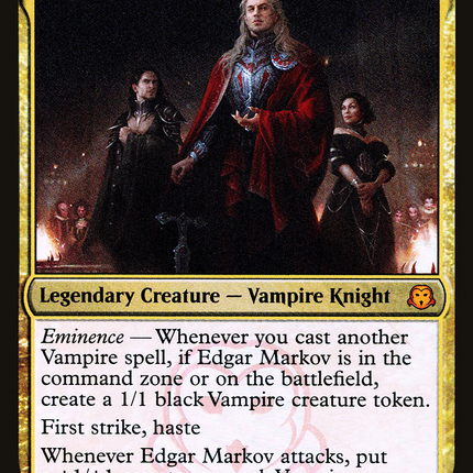 Edgar Markov (JDG-003) - Judge Gift Cards 2021 Foil
