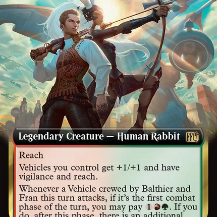 Balthier and Fran (Extended Art) (FIN-477) - FINAL FANTASY: (Extended Art)