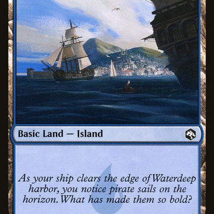 Island (AFR-268) - Adventures in the Forgotten Realms Foil