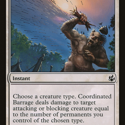 Coordinated Barrage (MOR-007) - Morningtide Foil