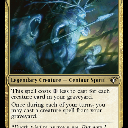 Karador, Ghost Chieftain (CMM-342) - Commander Masters