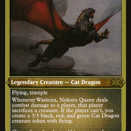 Wasitora, Nekoru Queen (Foil Etched) (2X2-551) - Double Masters 2022 Foil