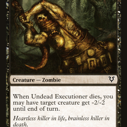 Undead Executioner (AVR-123) - Avacyn Restored Foil