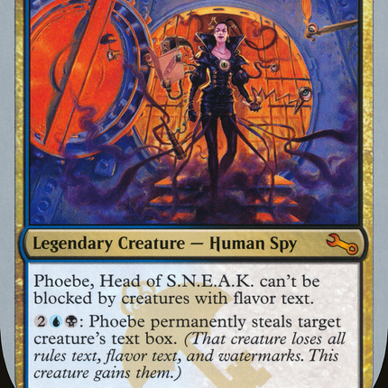 Phoebe, Head of S.N.E.A.K. (UST-135) - Unstable Foil