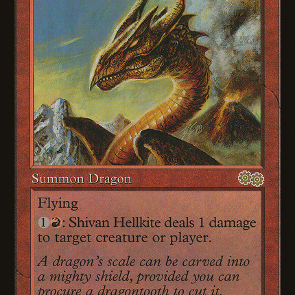 Shivan Hellkite (USG-214) - Urza's Saga