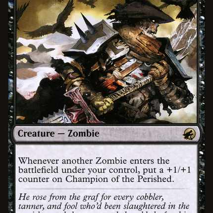 Champion of the Perished (MID-091) - Innistrad: Midnight Hunt Foil