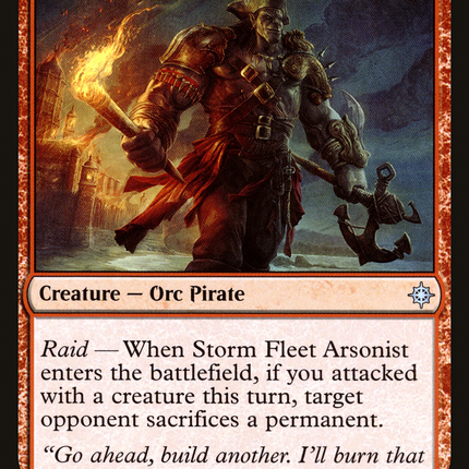 Storm Fleet Arsonist (XLN-162) - Ixalan