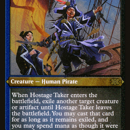 Hostage Taker (Foil Etched) (2X2-505) - Double Masters 2022 Foil