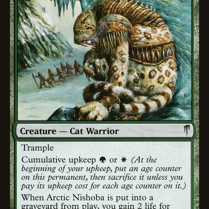 Arctic Nishoba (CSP-102) - Coldsnap Foil