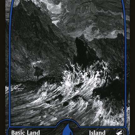 Island (MID-270) - Innistrad: Midnight Hunt: (Full Art, Showcase)