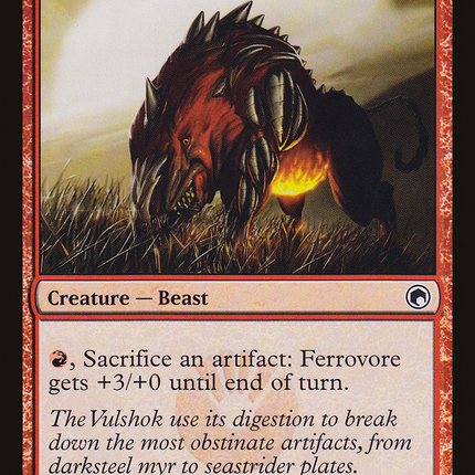 Ferrovore (SOM-088) - Scars of Mirrodin