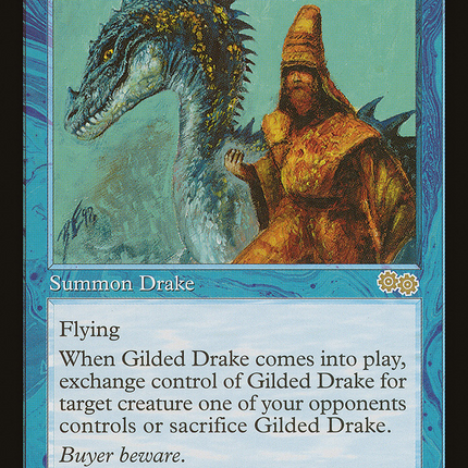 Gilded Drake (USG-076) - Urza's Saga