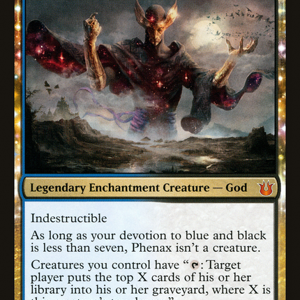 Phenax, God of Deception (BNG-152) - Born of the Gods: (enchantment) Foil