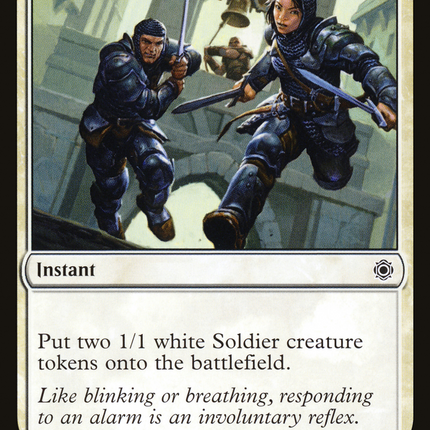 Raise the Alarm (CN2-096) - Conspiracy: Take the Crown Foil
