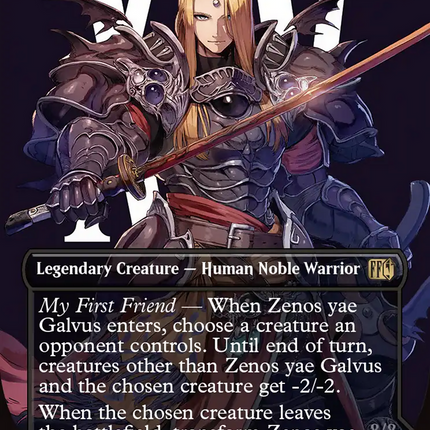 Zenos yae Galvus // Shinryu, Transcendent Rival (FIN-529) - FINAL FANTASY (Borderless) Foil