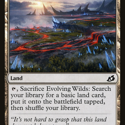 Evolving Wilds (IKO-247) - Ikoria: Lair of Behemoths Foil