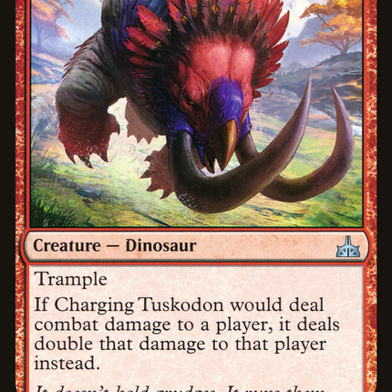 Charging Tuskodon (RIX-097) - Rivals of Ixalan