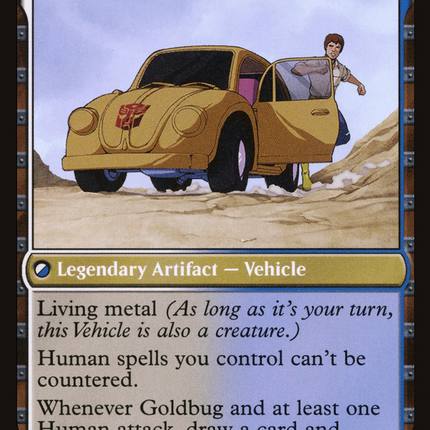 Goldbug, Humanity's Ally // Goldbug, Scrappy Scout (BOT-011) - Transformers: (convertdfc)