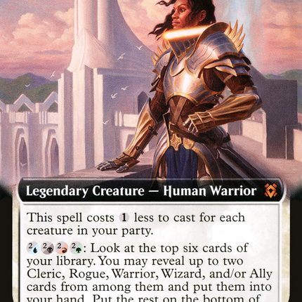Tazri, Beacon of Unity (ZNR-324) - Zendikar Rising: (Extended Art) Foil