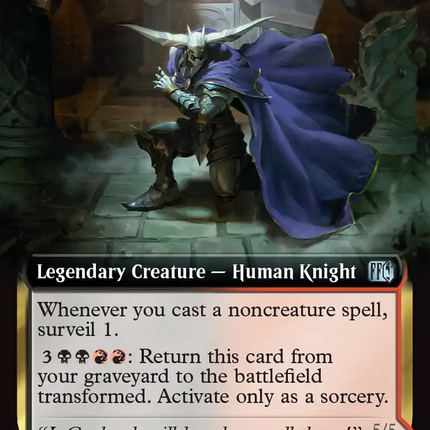 Garland, Knight of Cornelia // Chaos, the Endless (FIN-486) - FINAL FANTASY: (Extended Art) Foil
