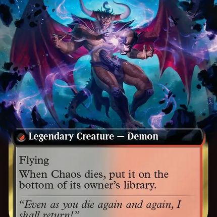 Garland, Knight of Cornelia // Chaos, the Endless (FIN-486) - FINAL FANTASY: (Extended Art) Foil