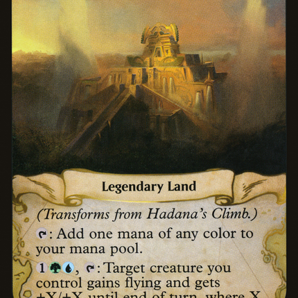 Hadana's Climb // Winged Temple of Orazca (RIX-158) - Rivals of Ixalan: (compasslanddfc)